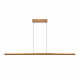 Lampada a sospensione lineare in alluminio con LED dimmerabile