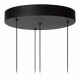 Lampada a sospensione moderna con 4 LED dimmerabili