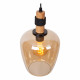Lampada a sospensione moderna con diffusore grande pendente in vetro