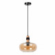Lampada a sospensione moderna con diffusore pendente a boccia in vetro