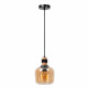 Lampada a sospensione moderna con diffusore pendente in vetro