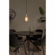 Lampada a sospensione moderna con singolo diffusore in alluminio