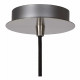 Lampada a sospensione moderna diffusore pendente in metallo ovale intrecciato