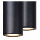 Lampada a sospensione moderna in metallo e 4 diffusori lineari a LED dimmerabile