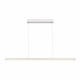 Lampada a sospensione moderna piccola in alluminio a LED lineare dimmerabile