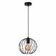 Lampada a sospensione piccola con diffusore in metallo dal design moderno
