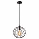 Lampada a sospensione piccola con diffusore in metallo dal design moderno