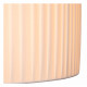 Lampada a sospensione rotonda con diffusore in tessuto dal design moderno