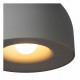 Lampada a sospensione rotonda dal design moderno con struttura in metallo