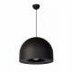 Lampada a sospensione rotonda dal design moderno con struttura in metallo