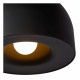 Lampada a sospensione rotonda dal design moderno con struttura in metallo