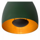 Lampada a sospensione singola con paralume dal design moderno in metallo