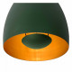 Lampada a sospensione singola con paralume dal design moderno in metallo
