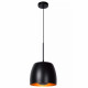 Lampada a sospensione singola con paralume dal design moderno in metallo