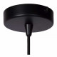 Lampada a sospensione singola con paralume dal design moderno in metallo