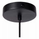 Lampada a sospensione singola con struttura in metallo dal design moderno