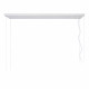 Lampada a sospensione struttura in metallo con 6 diffusori dal design moderno