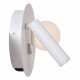Lampada da comodino a LED con doppio diffusore e ricarica USB