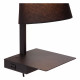 Lampada da comodino con presa di ricarica USB e diffusore in tessuto