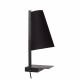 Lampada da comodino con presa di ricarica USB e diffusore in tessuto