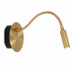 Lampada da comodino ricaricabile con faretto LED orientabile dal design moderno
