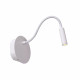 Lampada da comodino ricaricabile con faretto LED orientabile dal design moderno