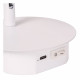 Lampada da comodino ricaricabile con faretto LED orientabile dal design moderno