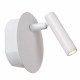 Lampada da comodino ricaricabile con faretto LED orientabile dal design moderno