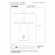 Lampada da esterno a LED dimmerabile con struttura in alluminio moderna