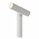 Lampione da giaridno a led ricaricabile in alluminio dal design moderno