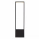 Lampione da giardino con struttura moderna in alluminio e diffusore a led