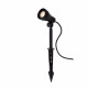 Lampada da giardino da terra a LED dimmerabile con struttura in alluminio