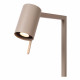 Lampada da lettura da terra in metallo con diffusore orientabile