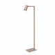Lampada da lettura da terra in metallo con diffusore orientabile
