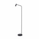Lampada da lettura da terra ricaricabile dal design moderno con LED dimmerabile