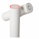 Lampada da lettura da terra ricaricabile in metallo 2 diffusori LED dimmerabili