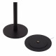 Lampada da lettura da terra ricaricabile in metallo diffusore a LED dimmerabile