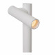Lampada da lettura da terra ricaricabile in metallo diffusore a LED dimmerabile