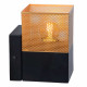 Lampada da parete con struttura e diffusore in metallo dal design moderno