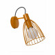 Lampada da parete con struttura e paralume in metallo dal design moderno