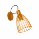 Lampada da parete con struttura e paralume in metallo dal design moderno
