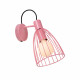 Lampada da parete con struttura e paralume in metallo dal design moderno