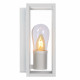 Lampada da parete con struttura in alluminio dalle linee moderne