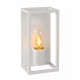 Lampada da parete con struttura in alluminio dalle linee moderne