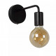 Lampada da parete con struttura in metallo dal design minimalista