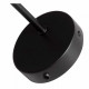 Lampada da parete con struttura in metallo dal design minimalista