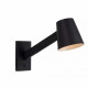 Lampada da parete con struttura in metallo dalle linee moderne