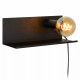 Lampada da parete da camera da letto struttura in metallo dal design moderno