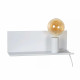 Lampada da parete da camera da letto struttura in metallo dal design moderno