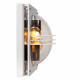 Lampada da parete da esterno con doppio lampadina con diffusore in PVC